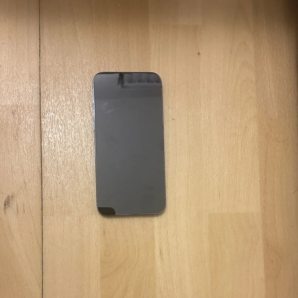 Apple Smartphone with Metallic Silver Hue